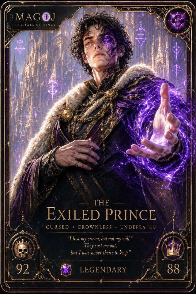 The Exiled Prince MAGOJ card