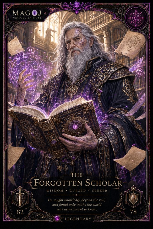 The Forgotten Scholar MAGOJ card