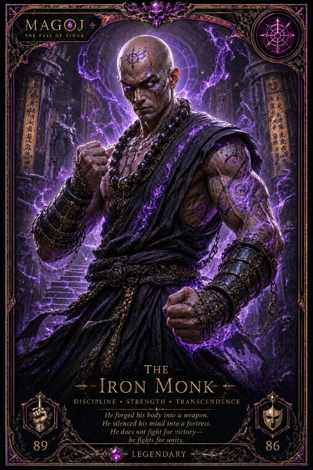 The Iron Monk MAGOJ card