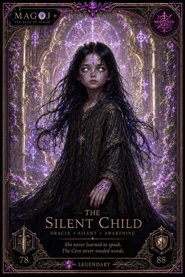 The Silent Child MAGOJ card